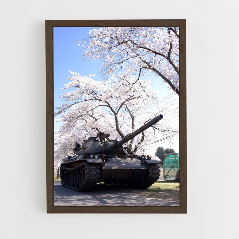 Poster Tank et Cerisier – affiche World Of Tanks (vue 5)